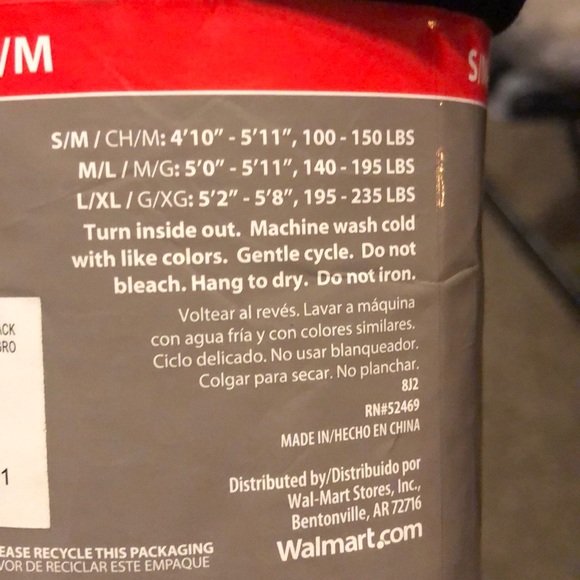 NWT!! 2 Pack Footed Fleece Lined Tights - Picture 3 of 5